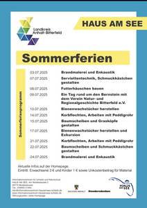 Sommerferienprogramm